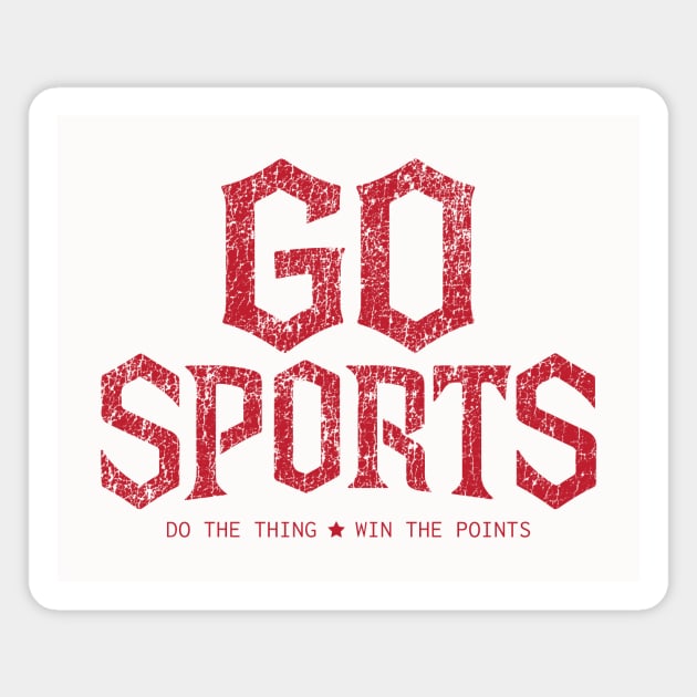 Go Sports Magnet by CreativeSage